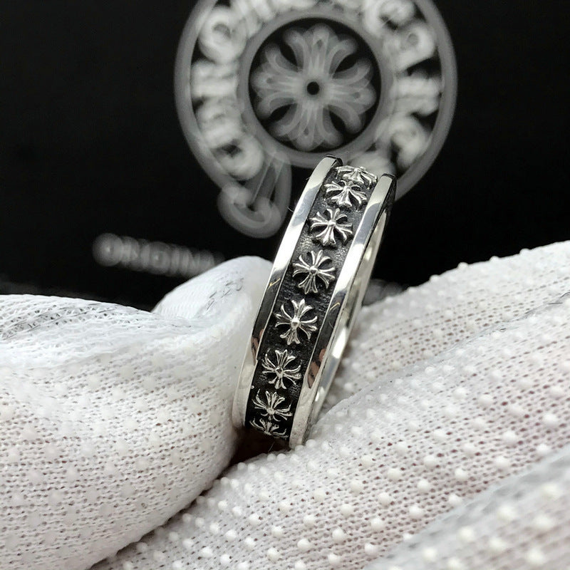 CHH Chrome heart Cross Ring
