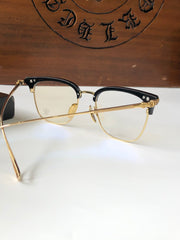 CHH Chrome Hearts Glasses Ultra Light Glasses Frame Retro Square Simple Glasses Frame