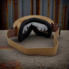 Trendy punk glasses wasteland style