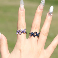Rings ins Wind Ring Premium Diamond Butterfly St. Valentine's