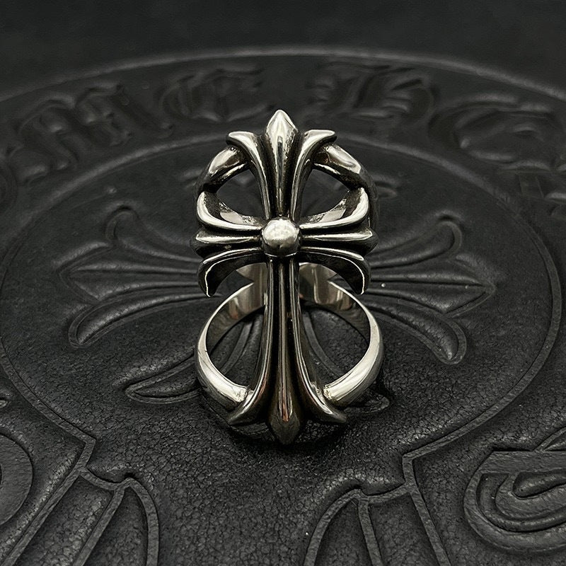 CHH Chrome heart Cross Ring