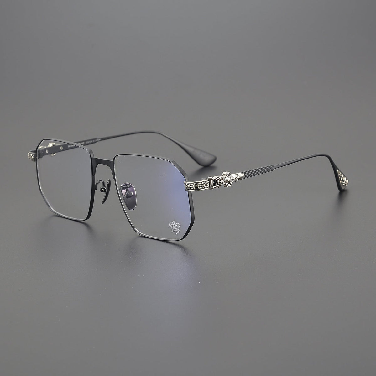CHH Chrome Hearts Glasses Fashion Large Face Plain Myopia Large Frame Glasses Frame