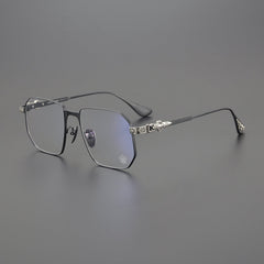 CHH Chrome Hearts Glasses Fashion Large Face Plain Myopia Large Frame Glasses Frame