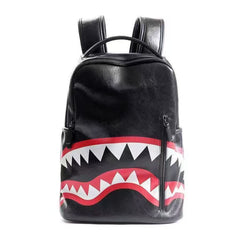 RIP ME OPEN Bag Shark teeth Shark backpack School bag for boys and girls Fashion large capacity Leisure travel trend