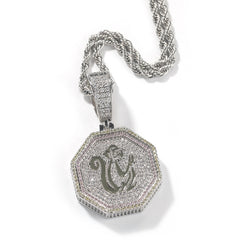 Jewelry Zodiac Pendant Copper Inlaid Zircon Luminous Animal Royalty