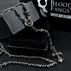 CHH Chrome heart Cross Necklace Men's and Women's Same Cross Necklace