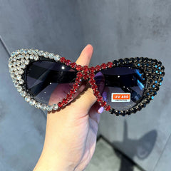 Trendy punk glasses retro