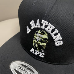 Bathing ape bape hat American embroidery