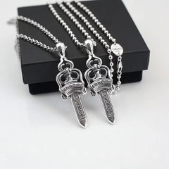 CHH Chrome heart Cross Necklace Cross Necklace Vintage Men's and Women's