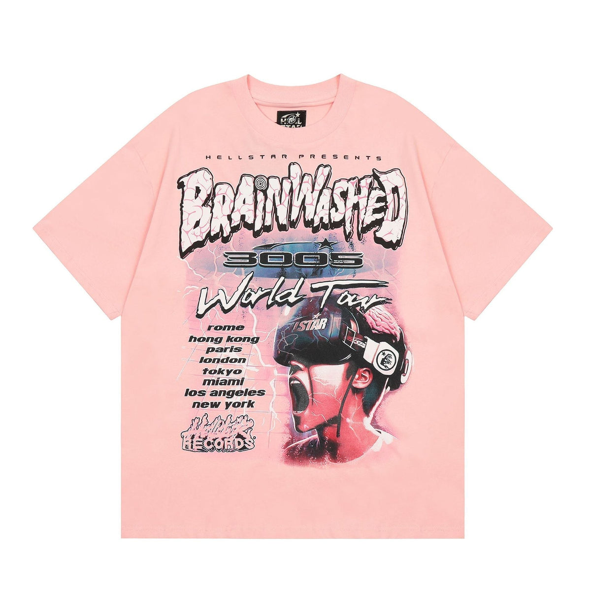Hellstar T Shirt High-quality pure cotton high-street clothing