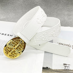 Chh Chrome Hearts Belt Embroidery Belt Male