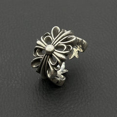 CHH Chrome heart Cross Ring Vintage Cross