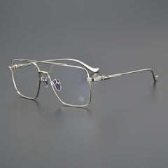 CHH Chrome Hearts Glasses Double Beam Large Frame Myopia Glasses Frame