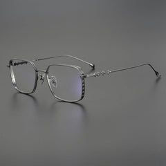 CHH Chrome Hearts Glasses Ultra Light Pure Titanium Frame Glasses