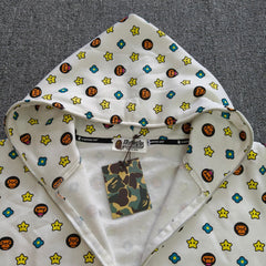 Bathing ape hoode bape co-branded milo all-print casual