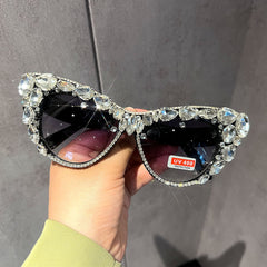Trendy punk glasses retro