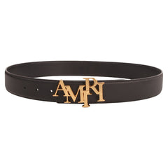 Amiri Belt Cross-border Popular Men's Belt Smooth  Neutral belt casual with jeans shipped with boxBuckle Letter Belt Youth Plaid Belt Trendy Casual Belt