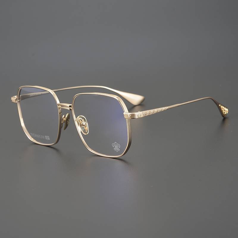 CHH Chrome Hearts Glasses Versatile Pure Titanium Ultra Light Eyewear Frames