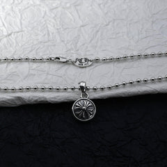 CHH Chrome heart Cross Necklace Vintage Cross Pendant for Men and Women