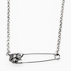 CHH Chrome heart Cross Necklace Vintage Cross Pin Necklace Men's and Women's
