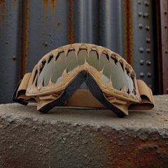 Trendy punk glasses wasteland style
