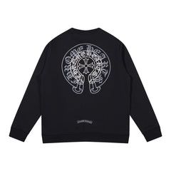 CHH  Heart Long Sleeve Shirt Unisex Fashion Loose Long Sleeve Shirt