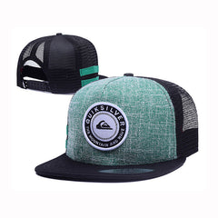 Trendy flat brimmed snapback hatsfor men and women adjustable breathable