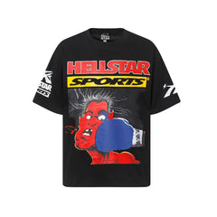 Hellstar T-Shirt Printed Men's Short Sleeve High-quality pure cotton high-street clothing