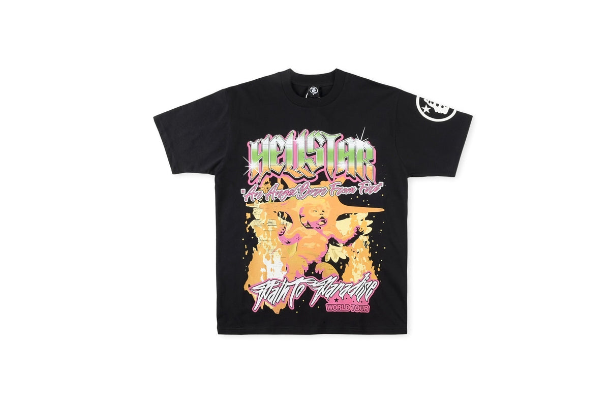 Hellstar T Shirt Hellstar studios Angle Tee ins High-quality pure cotton high-street clothing