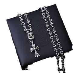 CHH Chrome heart Cross Necklace Men's and Women's Same Cross Necklace