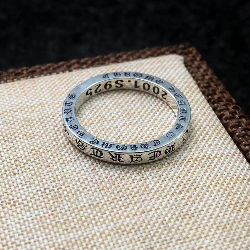 CHH Chrome heart Cross Ring