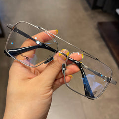 CHH Chrome Hearts Glasses Pure Titanium Square Myopia Glasses Frame