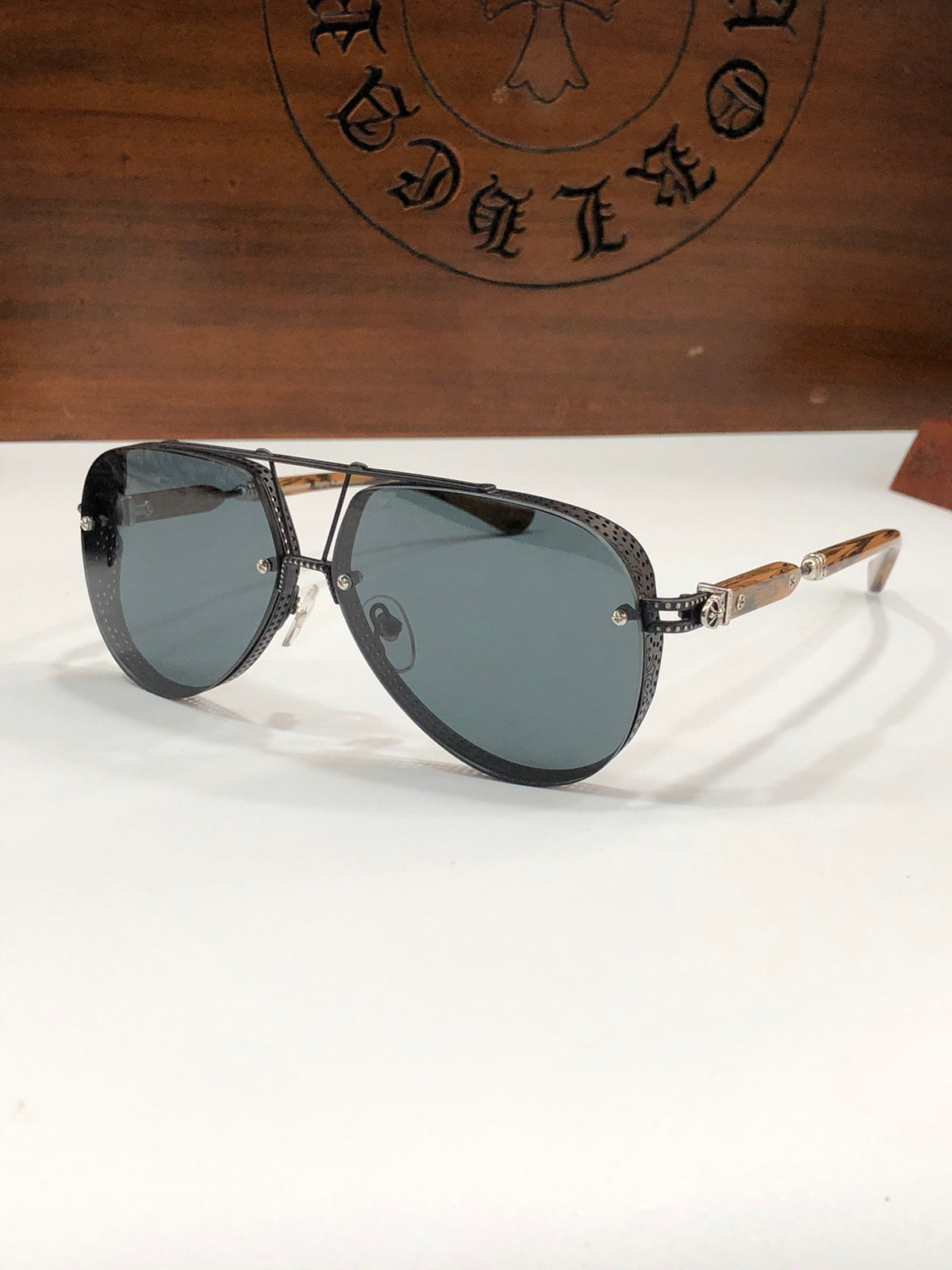 Chrome Hearts Sunglasses Light Luxury Atmospheric Toad Shaped Sunglasses