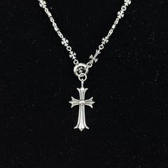 CHH Chrome heart Cross Necklace Cross Men's and Women's Same Necklace
