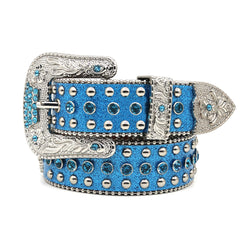 Hip-hop punk rhinestone belt y2k punk style