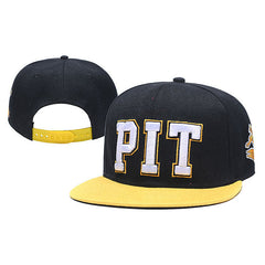 Trendy flat brimmed snapback hatsembroider sunshade for men and women