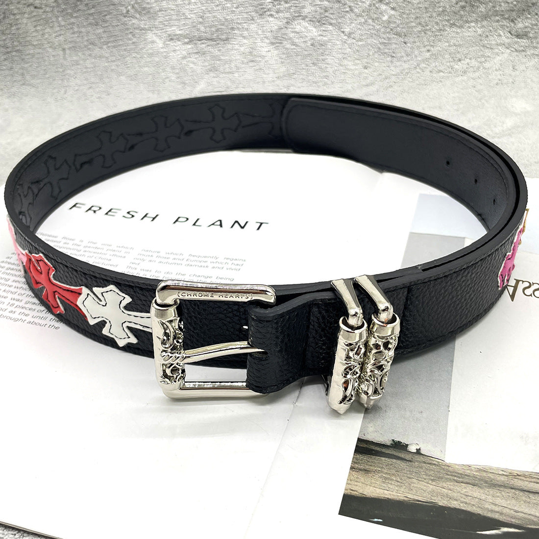 Chh Chrome Hearts Belt Sacred Sword Cross Belt