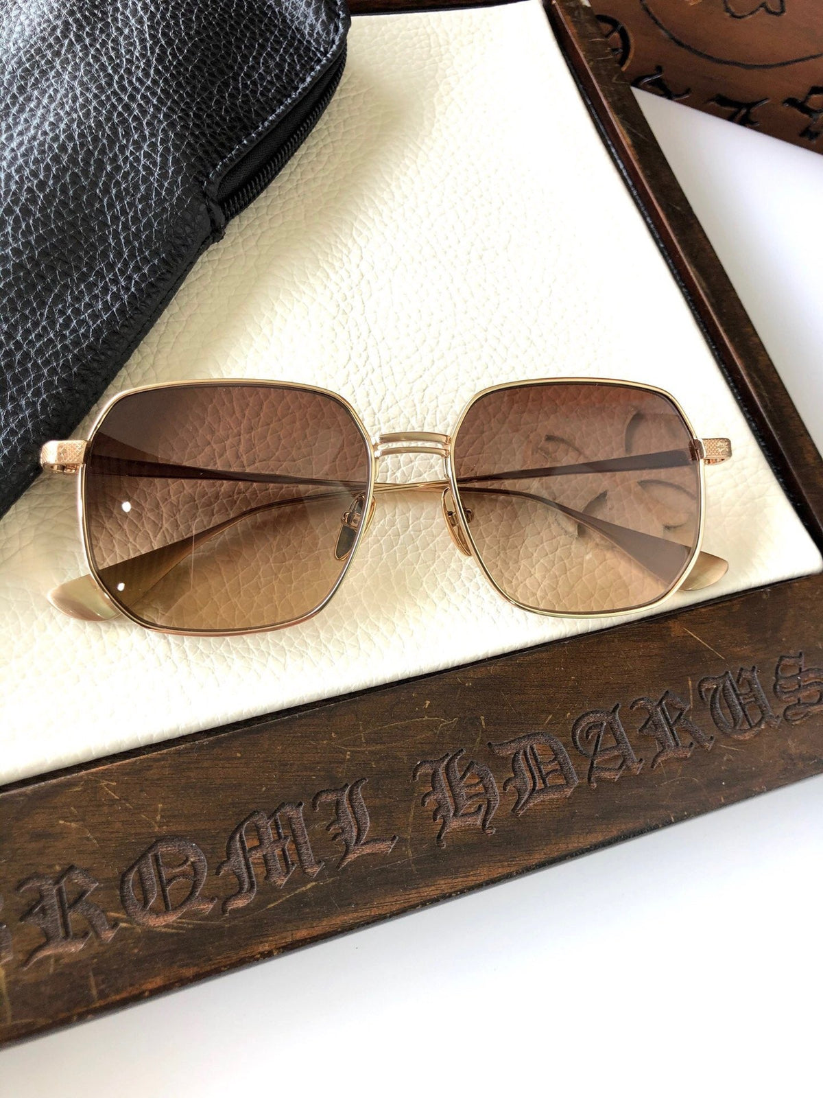 Chrome Hearts Sunglasses Simple Fashion Casual Titanium Sunglasses