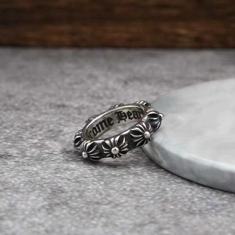 CHH Chrome heart Cross Ring Ring