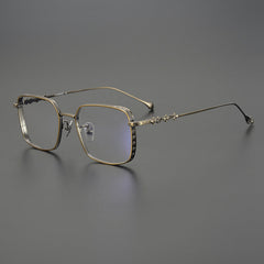 CHH Chrome Hearts Glasses Ultra Light Pure Titanium Frame Glasses