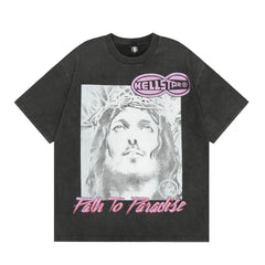 Hellstar T Shirt High-quality pure cotton high-street clothing