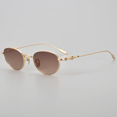 Chrome Hearts Sunglasses Pure Titanium Ultra Light Color Changing Sunglasses