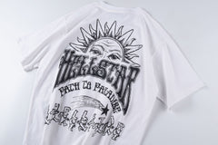 Hellstar T Shirt Bear Print High-quality pure cotton high-street clothing