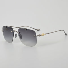 Chrome Hearts Sunglasses Frameless Ultra Light Titanium Pilot Sunglasses