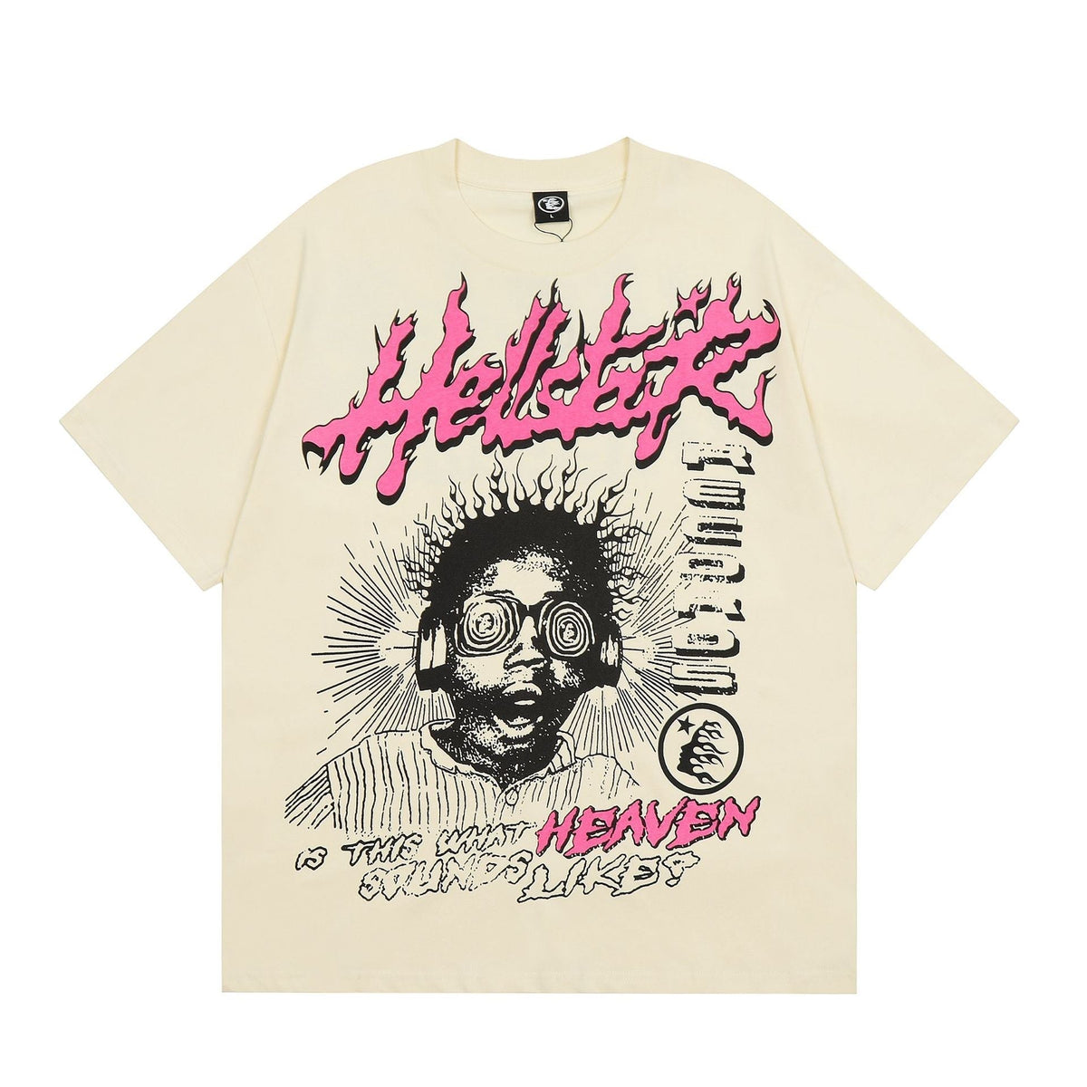 Hellstar T Shirt Summer Creative Pattern Unisex High-quality pure cotton high-street clothing