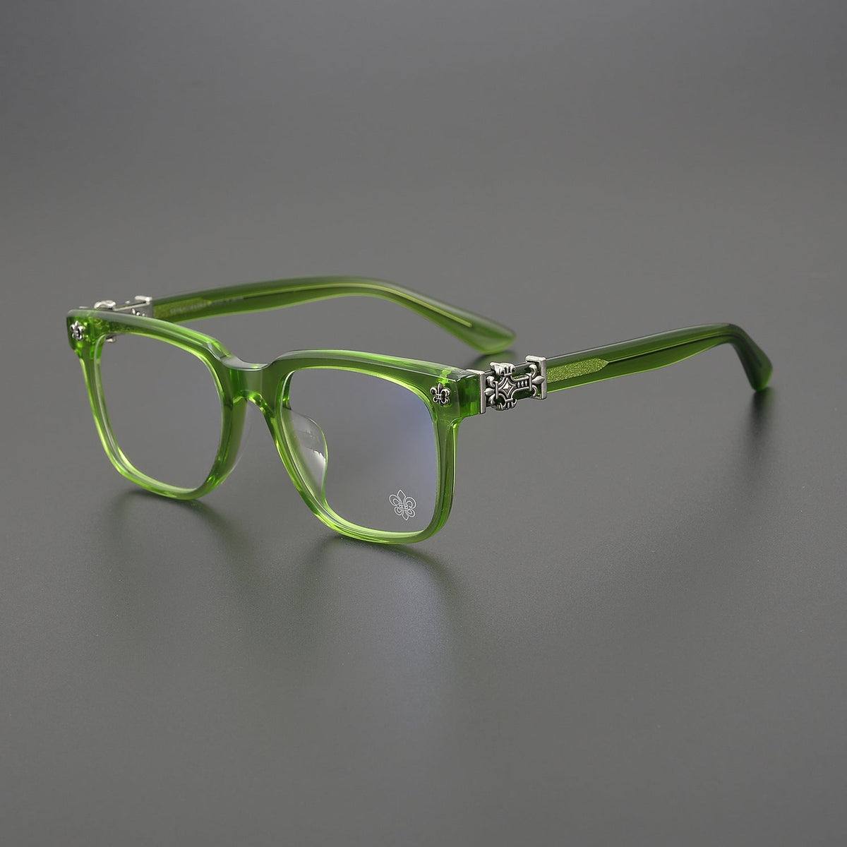 CHH Chrome Hearts Glasses Retro-style Black-rimmed Glasses