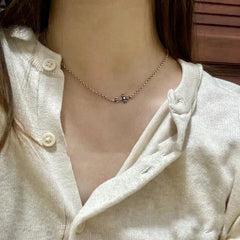 CHH Chrome heart Cross Necklace Vintage Cross Collarbone Chain