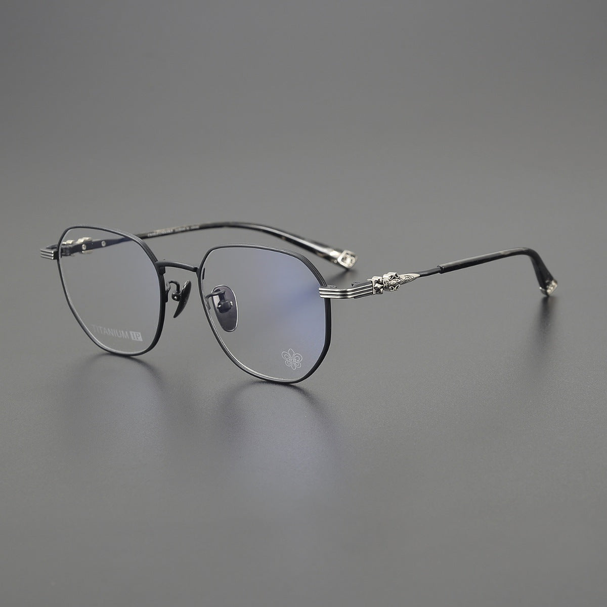 CHH Chrome Hearts Glasses Ultra Light Pure Titanium Small Frame Vintage Glasses Frame