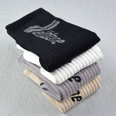 Men socks letter socks