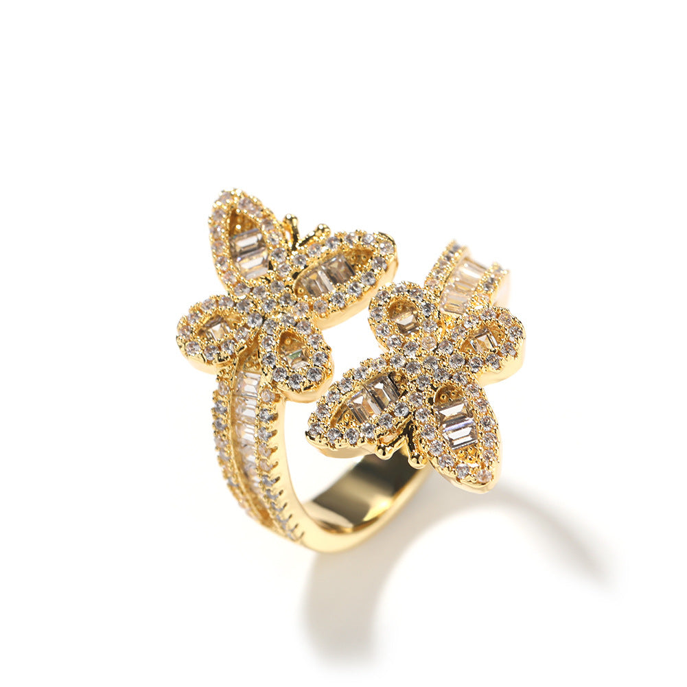 Rings Butterfly Open Ring Fashion St. Valentine's Animal